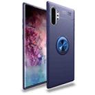 Shockproof TPU Case for Galaxy Note 10+ / Note 10 Pro, with Invisible Holder (Blue) - 1