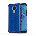 For Huawei Nova 5i Pro / Mate 30 Lite Shockproof Honeycomb PC + TPU Case (Blue) - 1