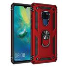 For Huawei Mate 20 Armor Shockproof TPU + PC Protective Case with 360 Degree Rotation Holder (Red) - 1