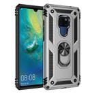 For Huawei Mate 20 Armor Shockproof TPU + PC Protective Case with 360 Degree Rotation Holder(Silver) - 1