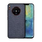 For Huawei Mate 30 Pro Shockproof Cloth Texture PC + TPU Protective Case (Blue) - 1