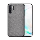 For Galaxy Note 10 Pro / Note 10+ Shockproof Cloth Texture PC + TPU Protective Case (Grey) - 1