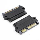 Professional SFF-8482 SAS to SATA 180 Degrees Angle Adapter for Motherboard - 1