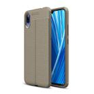 Litchi Texture TPU Shockproof Case for Vivo X23 Symphony Edition (Grey) - 1