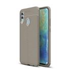 Litchi Texture TPU Shockproof Case for Huawei Honor 10 Lite / P Smart 2019 (Grey) - 1