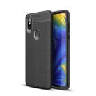Litchi Texture TPU Shockproof Case For Xiaomi Mix 3 (Black) - 1