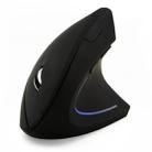 Battery Version Wireless Mouse Vertical 2.4GHz Optical Mouse (Black) - 1