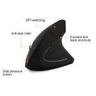 Battery Version Wireless Mouse Vertical 2.4GHz Optical Mouse (Black) - 3