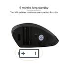 Battery Version Wireless Mouse Vertical 2.4GHz Optical Mouse (Black) - 5