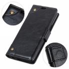Copper Buckle Nappa Texture Horizontal Flip Leather Case for Huawei P30 Lite, with Holder & Card Slots & Wallet (Black) - 2