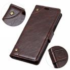Copper Buckle Nappa Texture Horizontal Flip Leather Case for Huawei P30 Lite, with Holder & Card Slots & Wallet (Coffee) - 2