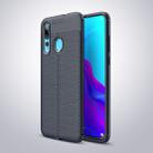 Litchi Texture TPU Shockproof Case for ASUS ZenFone Max (M2) (Navy) - 1