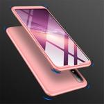 GKK Three Stage Splicing Full Coverage PC Case for Asus Zenfone Max Pro (M2) ZB631KL (Rose Gold)