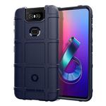 Shockproof Protector Cover Full Coverage Silicone Case for Asus Zenfone 6 (Blue)