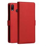 DZGOGO MILO Series PC + PU Horizontal Flip Leather Case for Asus Zenfone Max Pro, with Holder & Card Slot & Wallet (Red)