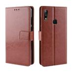 Crazy Horse Texture Horizontal Flip Leather Case for Asus Zenfone Max Plus (M2) ZB634KL / Zenfone Max Shot ZB634KL, with Holder & Card Slots & Wallet & Lanyard (Brown)