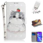 3D Colored Drawing Cute Cat Pattern Horizontal Flip Leather Case for Asus Zenfone Max (M2) ZB633KL, with Holder & Card Slots & Wallet