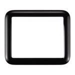 Front Screen Outer Glass Lens for Apple Watch Series 1 38mm(Black)