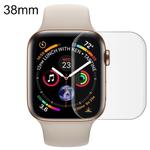 For Apple Watch 38mm Soft PET Film Full Cover Screen Protector(Transparent)