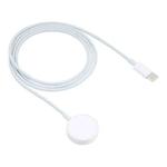 Wireless Magnetic Quick Charging to Type-C / USB-C Cable for Apple Watch (White)