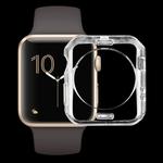 For Apple Watch Series 2 42mm Transparent Soft TPU Protective Case