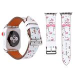 Fashion Genuine Leather New Spring Series Watch Band for Apple Watch Series 3 & 2 & 1 42mm