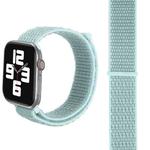 Simple Fashion Nylon Watch Band for Apple Watch Ultra 49mm&Watch Ultra 2 49mm / Series 10 46mm / 9&8&7 45mm / SE 3&SE 2&6&SE&5&4 44mm / 3&2&1 42mm, with Magic Stick(Mint Green)