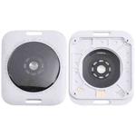For Apple Watch SE 2022 44mm GPS Edition Rear Housing Glass Cover (Silver)