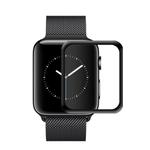mocolo 0.33mm 9H 3D Round Edge Tempered Glass Film for Apple Watch Series 5 / 4 40mm(Black)
