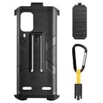 For Ulefone Armor 12 5G Multifunctional TPU + PC Protective Case with Back Clip & Carabiner (Black)