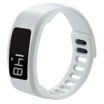For Garmin Vivofit 1 Smart Watch Silicone Watch Band, Length: about 21cm(White)