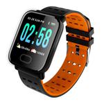A6 1.3 inch IPS Color Screen Smart Watch IP67 Waterproof,Support Message Reminder / Heart Rate Monitor / Blood Oxygen Monitoring / Blood Pressure Monitoring/ Sleeping Monitoring(Orange)