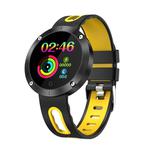 DOMINO DM58 Plus 1.22 inch  IPS Color Screen Smartwatch IP68 Waterproof, Support Call Reminder /Heart Rate Monitoring /Blood Pressure Monitoring /Sedentary Reminder /Sleep Monitoring(Yellow)