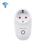 Sonoff S26 WiFi Smart Power Plug Socket Wireless Remote Control Timer Power Switch, Compatible with Alexa and Google Home, Support iOS and Android, EU Plug