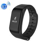TLWT1 0.66 inch OLED Display Bluetooth Smart Bracelet, IP66 Waterproof, Support Heart Rate Monitor / Blood Pressure & Blood Oxygen Monitor / Pedometer / Calls Remind / Sleep Monitor / Sedentary Reminder / Alarm, Compatible with Android and iOS Phones (Black)