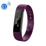 ID115 0.86 inch OLED Display Bluetooth Smart Bracelet, IP67 Waterproof, Support Pedometer / Calls Remind / Sleep Monitor / Sedentary Reminder / Anti-lost / Remote Capture, Compatible with Android and iOS Phones (Purple)