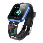 CD16 1.3 inch TFT Color Screen Smart Bracelet IP67 Waterproof, Camouflage Watchband, Support Call Reminder /Heart Rate Monitoring /Sleep Monitoring/ Multi-sport Mode (Blue)