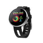 DOMINO DM78 Plus 1.22 inch IPS Screen Bluetooth Smart Watch, IP68 Waterproof, Support Pedometer / Heart Rate Monitor / Blood Pressure Monitor / Sleep Monitor, Compatible with Android and iOS Phones (Black)