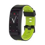 DTNO.1 F4 0.95 inches IPS Color Screen Smart Bracelet IP68 Waterproof, Support Call Reminder /Heart Rate Monitoring /Blood Pressure Monitoring /Sleep Monitoring / Blood Oxygen Monitoring (Green)