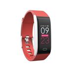 B11 0.96 inches IPS Color Screen Smart Bracelet IP67 Waterproof, Support Call Reminder /Heart Rate Monitoring /Blood Pressure Monitoring /Sleep Monitoring / Sedentary Reminder (Red)