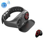 M1 0.96 inch TFT Color Screen IP67 Waterproof Smart Bluetooth Earphone Bracelet, Support Call Reminder / Heart Rate Monitoring / Blood Pressure Monitoring / Sleep Monitoring (Blue)