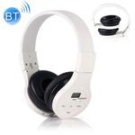 HRD-391 Portable FM Radio Receiver Bluetooth Headset(White)