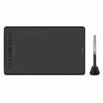 HUION H1161 5080 LPI Touch Strip Art Drawing Tablet for Fun, with Battery-free Pen & Pen Holder