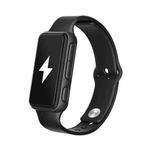 FS21-056 Shock Wake Smart Watch Mute Anti-fatigue Smart Reminder Bracelet(Black)