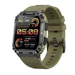 HAMTOD T3 1.95 inch Three Defenses Sport Smart Watch, Support BT Call / Sport Modes / Sleep / Heart Rate / Blood Oxygen / Blood Pressure Monitoring(Army Green)