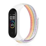 Smart Watch Nylon Woven Watch Band for Xiaomi Mi Band 3 / 4(Colour)