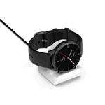 For Amazfit T-Rex 2 Smartwatch Silicone Charging Bracket(White)