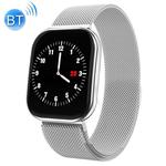 X116 1.3 inch HD Screen IP67 Waterproof Smart Bluetooth Steel Strap Bracelet, Support Call Reminder / Heart Rate Monitoring / Blood Pressure Monitoring / Sleep Monitoring (White)