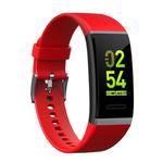 V11 Fitness Tracker 0.96 inch OLED Screen Smartband Bracelet, IP67 Waterproof, Support Sports Mode / Blood Pressure / Sleep Monitor / Heart Rate Monitor / Remote Shooting(Red)