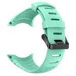 For Sunnto Core Series Square Steel Buckle Silicone TPU Watch Band(Mint Green)